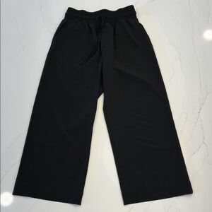 Albion Audrey Wide Leg Pants, Black. Size Small
